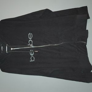 Bebe zip up hoodie sequin